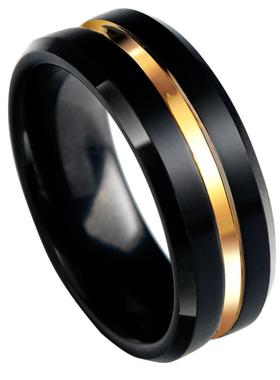 飒雅钨金简约高级感戒指