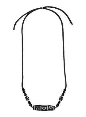 陶瓷天珠串珠项链女新中式百搭复