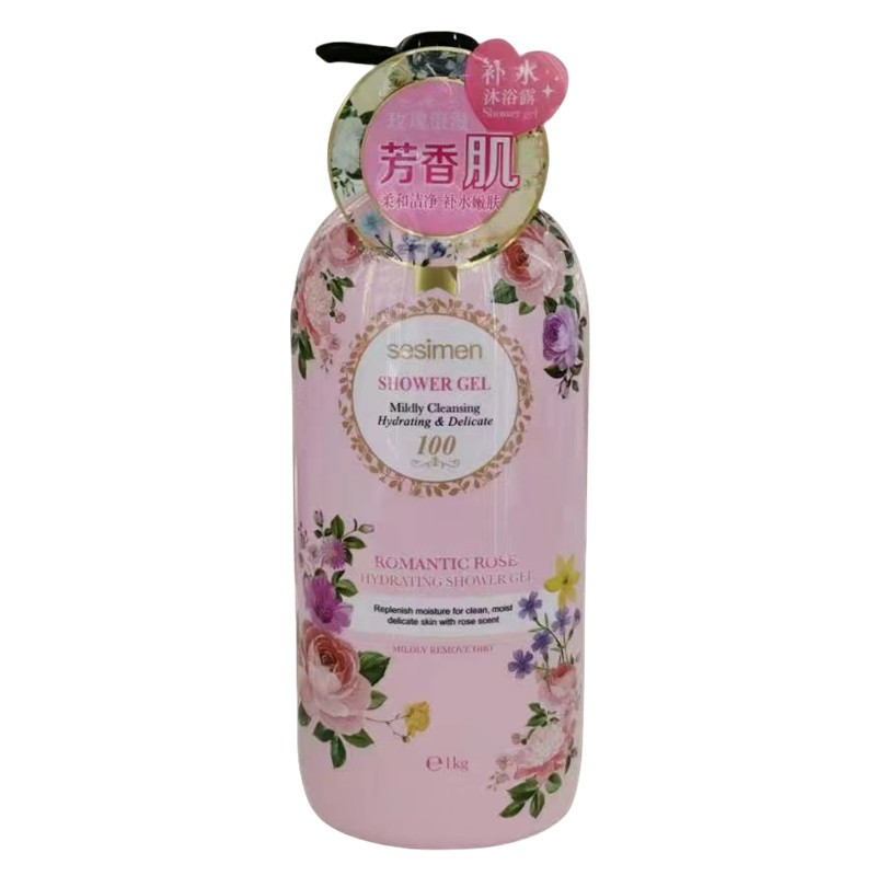 贝茜曼茉莉优雅清爽嫩肤沐浴露