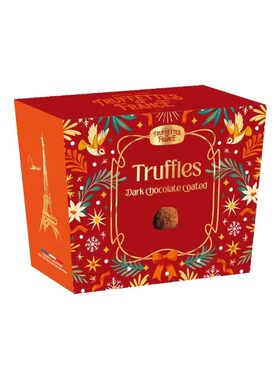 法国进口Truffettes乔慕松露形70%黑巧克力礼盒情人节礼物零食