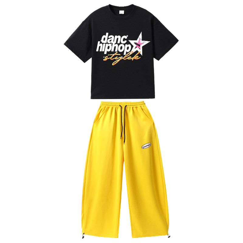 儿童街舞潮服男童炸街演出服