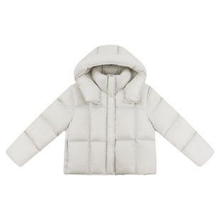 Asobio保暖95白鸭绒连帽宽松廓形短款羽绒服2025冬季新品外套221