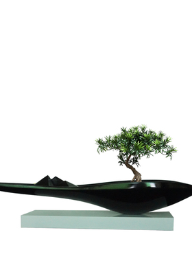 装置客厅花器饰无界玻璃钢艺术