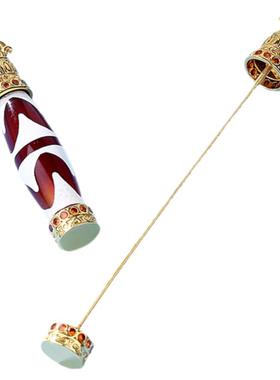 天珠配件DIY空托扣头万能