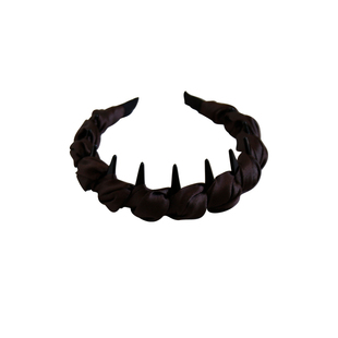 高颅顶！法式缎面蓬松带齿发箍高级感轻奢气质头箍简约时尚发卡