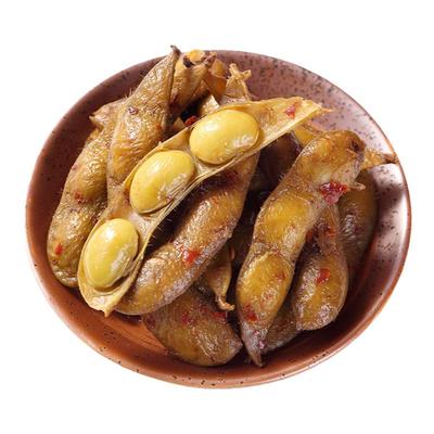 小川贵酱香毛豆即食湖南休闲卤味小包装零食辣卤下酒商用夜宵零食