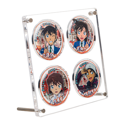 痛桌收纳吧唧谷子谷美防尘展示盒