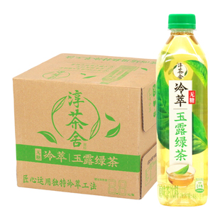 可口可乐淳茶舍玉露绿茶480ml*12瓶整箱无糖茶饮料出行解渴茶饮品