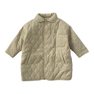 包邮自留 品质 韩版冬男女童加绒加厚中长款夹棉外套棉服洋气上衣