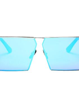 方框太阳眼镜女蛤蟆镜前卫简约