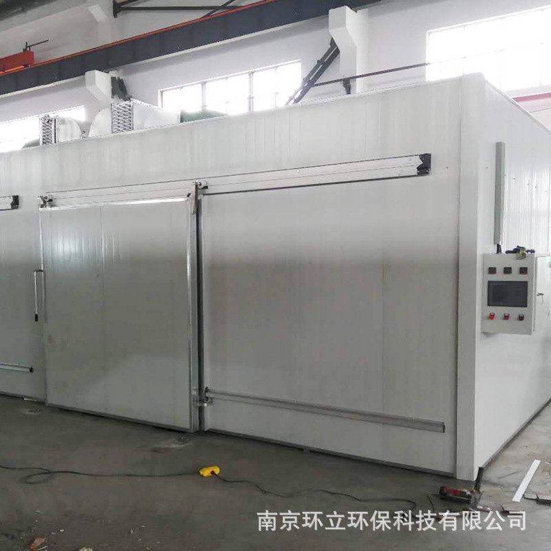 木材海产品药材烘房定 制蒸汽电导热油热风炉配套彩钢板烘房平移