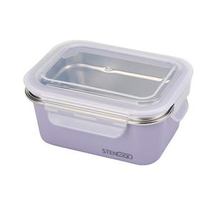 UNZY保温饭盒316L不锈钢饭盒上班族午餐盒方形便当盒学生便当盒