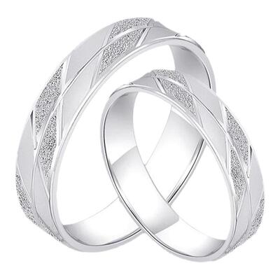 【特惠】pt950铂金情侣对戒正品