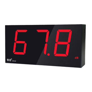 壁挂式医院噪音计 大屏幕噪声测试仪学校分贝仪 高精度酒吧噪音仪