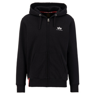 美国Alpha Industries连帽衫宽松百搭卫衣上衣黑色连帽卫衣