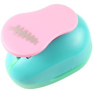 省力压花器儿童手工幼儿园打孔印花机圆形爱心五角星模具大号套装