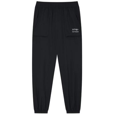 特步童装男童户外运动裤夏季新款儿童速干裤大童柔软透气宽松长裤