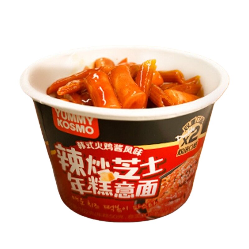 怡芽辣炒芝士韩式风味年糕意面