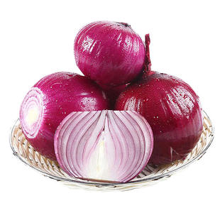 水果洋葱应季新鲜紫皮洋葱脆嫩多汁圆葱洋葱爽口生吃蔬菜红皮洋葱