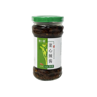 广州增城特产增小楼迟菜心辣酱微辣老广口味拌面蒜蓉油泡椒下饭酱
