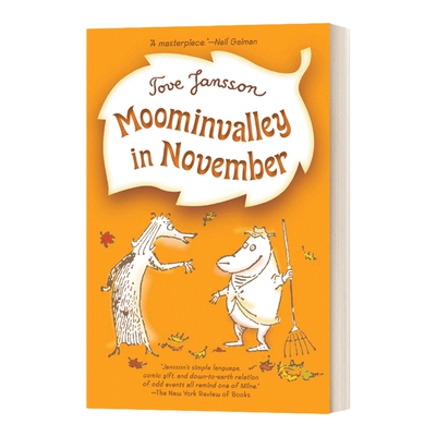 英文原版 Moominvalley In November 姆明谷系列 11月的姆明谷 英文版 进口英语原版书籍儿童外文书