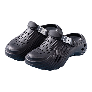 新款男士拖鞋夏季透气洞洞鞋防滑耐磨减震男士休闲拖鞋凉鞋