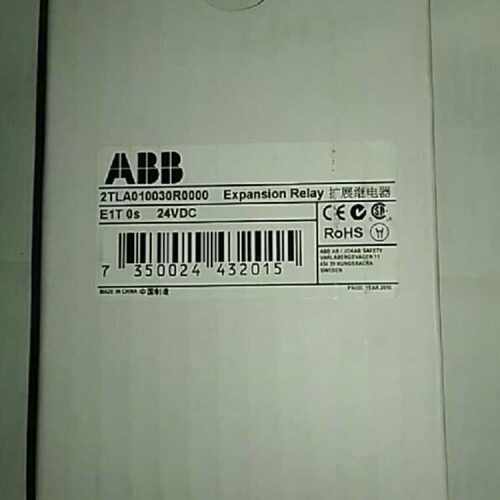 议价全新原装 进口ABB   2TLA010030R0000安全继电器 E1T 0S现货