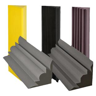 1米长墙角低频陷阱吸音棉处理低频驻波录音棚家庭影院KTV吸收低音