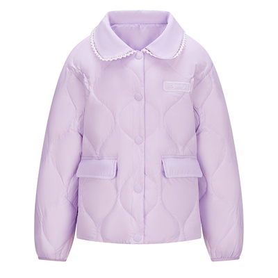 红豆女童羽绒服轻薄保暖外套