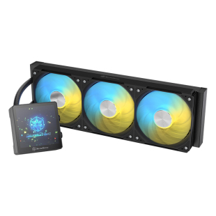银昕E360MAX/E240MAX智能LCD屏360水冷CPU散热器(3.95寸/液晶)