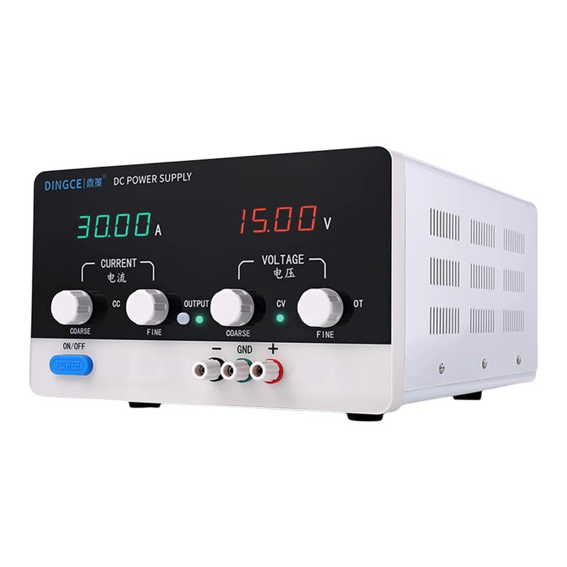 鼎策数显大功率可调直流稳压电源15V30V60V20A40A80A维修老化测试