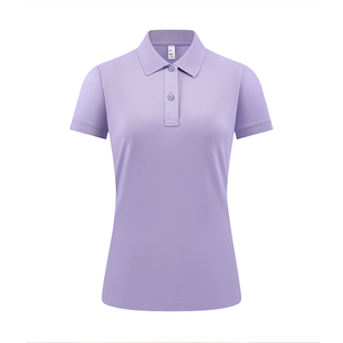 收腰女款polo衫工作服定制高端企业商务团体文化衫工装T恤印logo