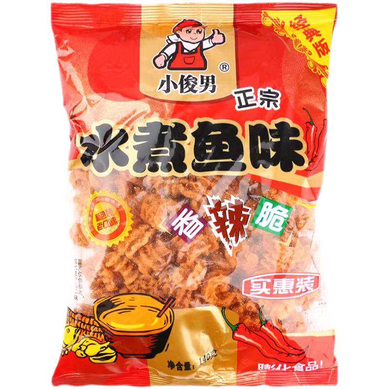 130g水煮鱼小俊男香辣脆