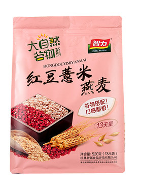 智力红豆薏米燕麦片早餐冲饮即食营养代餐食品冲泡国货原味粗粮