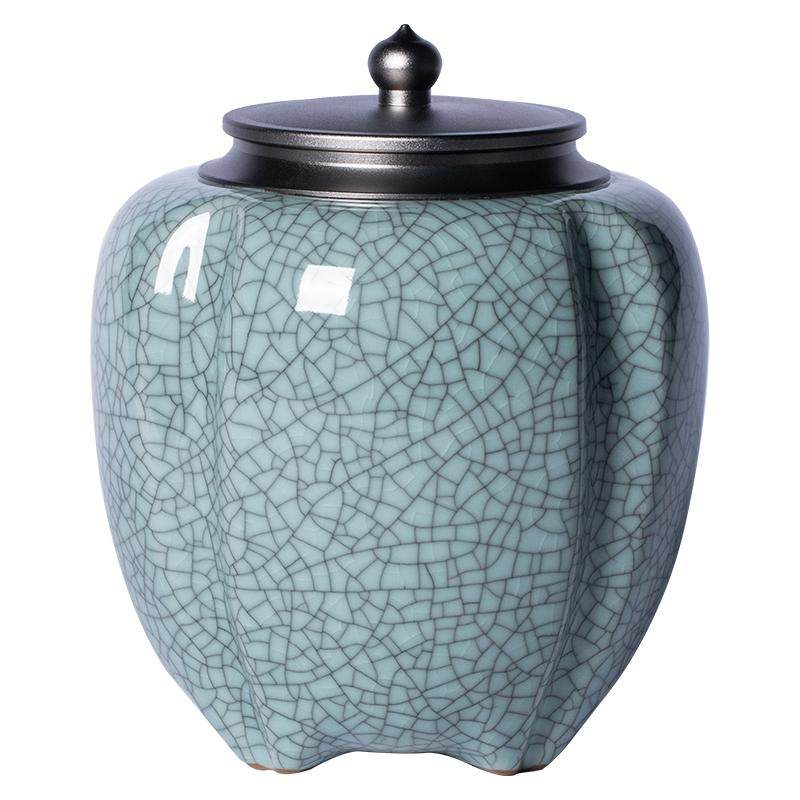 【官方正品】茶叶罐密封罐冰裂纹