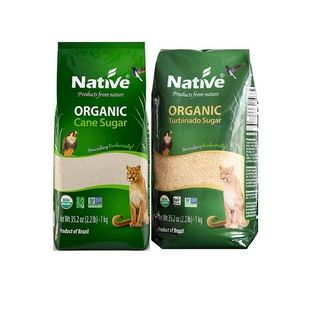 巴西有机黄砂糖2斤白砂糖红砂糖白糖金砂糖黄糖赤砂糖天然甘蔗糖