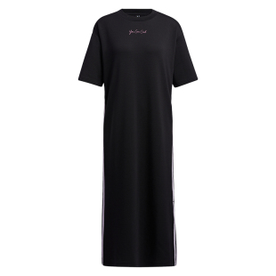 Adidas/阿迪达斯官方 WD DRESS 女子短袖透气运动长裙 H45104