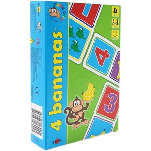 Bright of Sweden香蕉派对4 bananas儿童数学思维逻辑启蒙桌游戏