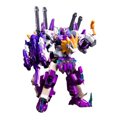 变形联盟6战魄普尔达儿童玩具变形机器人金刚男孩男童机甲四合体5