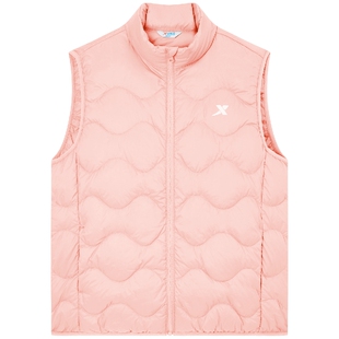 特步儿童羽绒服马甲男童童装2026年秋冬新款大童保暖外套马夹冬装