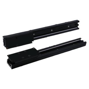 中岛台底装滑轨重型开放岩板餐桌厨房伸缩轨道延长侧拉隐藏导轨