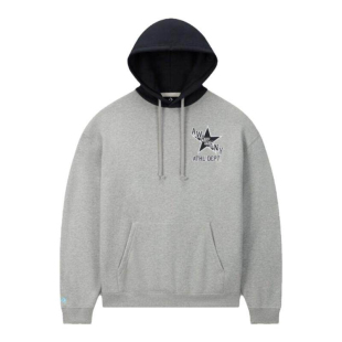 Converse匡威 x Awake联名LOGO纯棉保暖撞色连帽套头卫衣秋冬外套