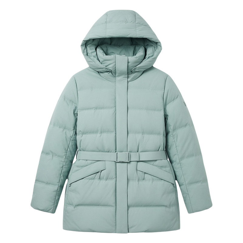 ROCK&ICE中长款高蓬保暖鹅绒服