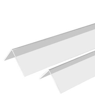 大宽度垭口装修墙角保护条PVC护角条瓷砖包边防撞条不等边门窗台