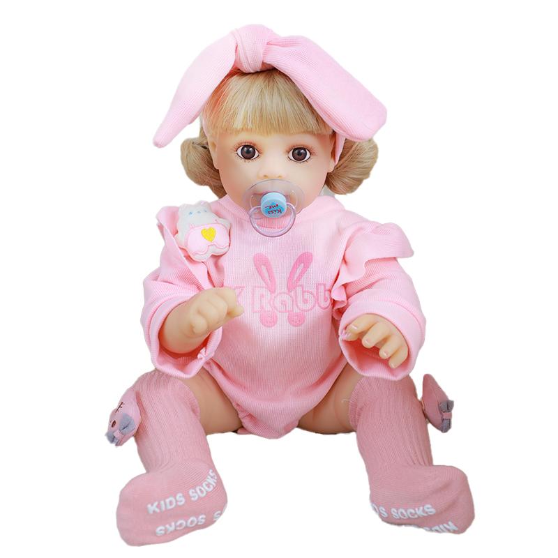 智能对话仿真娃娃会唱歌公主洋娃娃可爱安抚玩具女孩婴儿重生娃娃