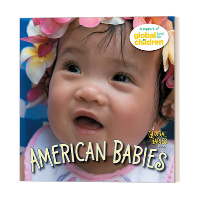 英文原版 American Babies Global Babies 全球宝宝系列 美国的宝宝 0-3岁幼儿儿童绘本 纸板书 英文版 进口英语原版书籍