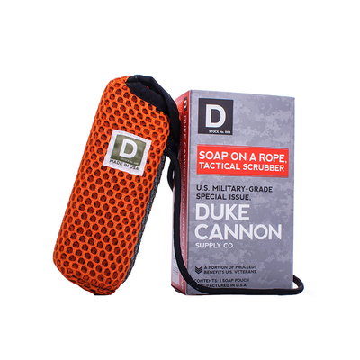 Duke Cannon-战术 Tactical Scrubber男士大肥皂洁面沐浴起泡网袋