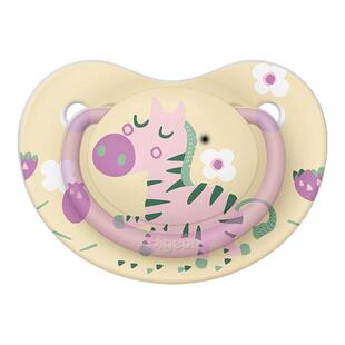 贝亲安抚奶嘴婴儿硅胶安睡奶嘴新生儿宝宝安慰奶嘴带盖0-6-18个月
