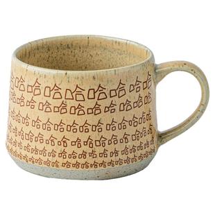 巷子尾〖趣味杯子〗创意哈哈陶瓷马克杯带盖勺拿铁咖啡杯个性礼物