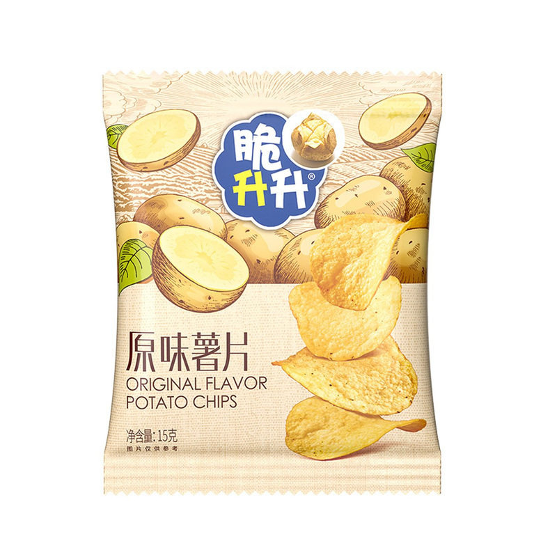 脆升升薯片独立小包装超级好吃